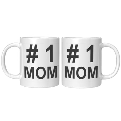 #1 MOM Coffee Mug