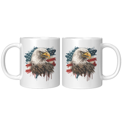 Flag & Eagle Coffee Mug
