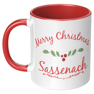 Merry Christmas Sassenach Coffee Mug
