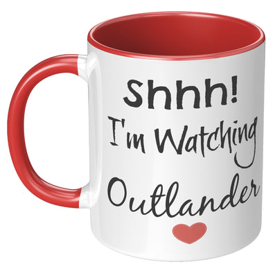 SHHH! I'm Watching Outlander Coffee Mug
