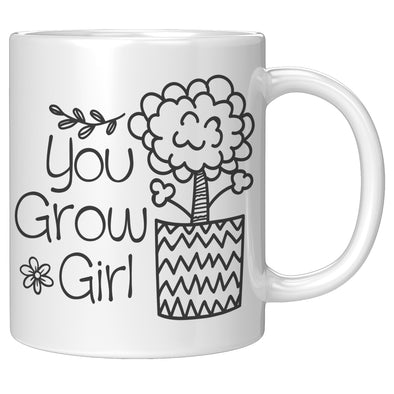 You Grow Girl Houseplant Mug